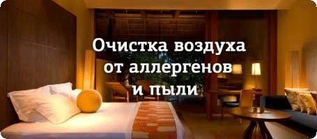 Очистка от аллергенов и пыли